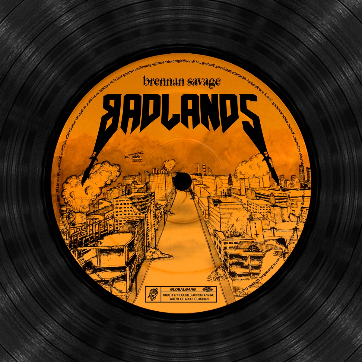 Badlands by Brennan Savage album cover
