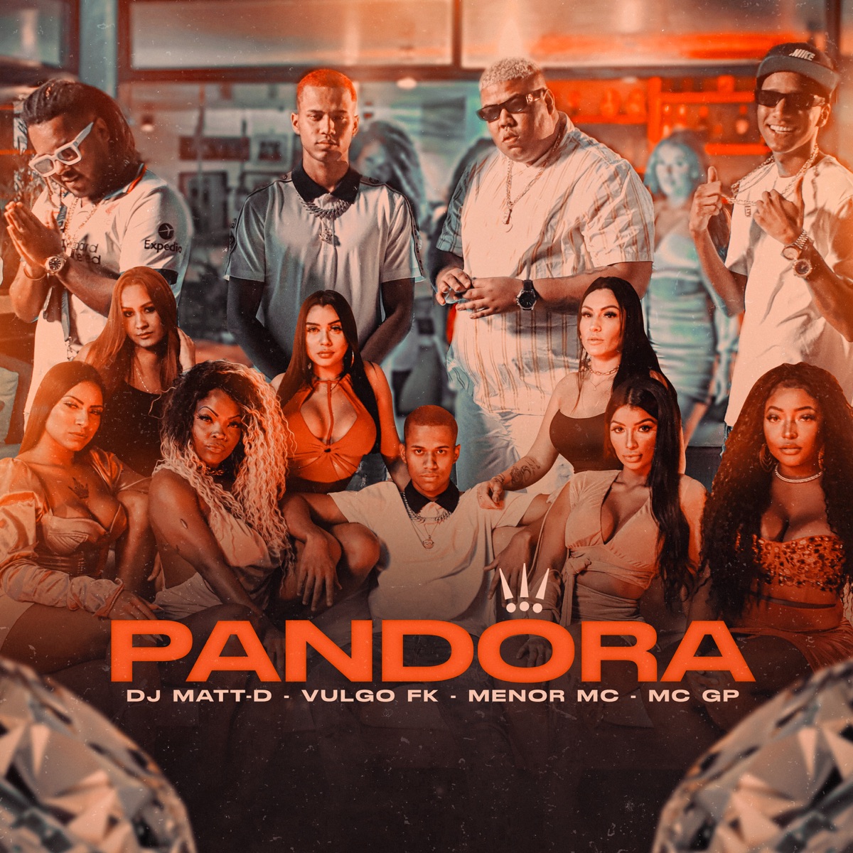 Pandora (feat. MC GP & Vulgo FK) - Single by Dj Matt D & Menor MC album cover