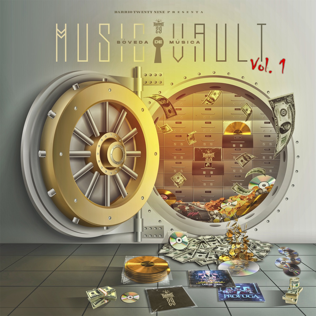 Music Vault, Vol. 1 by Barrio Twenty Nine & Carlos Dubal album cover