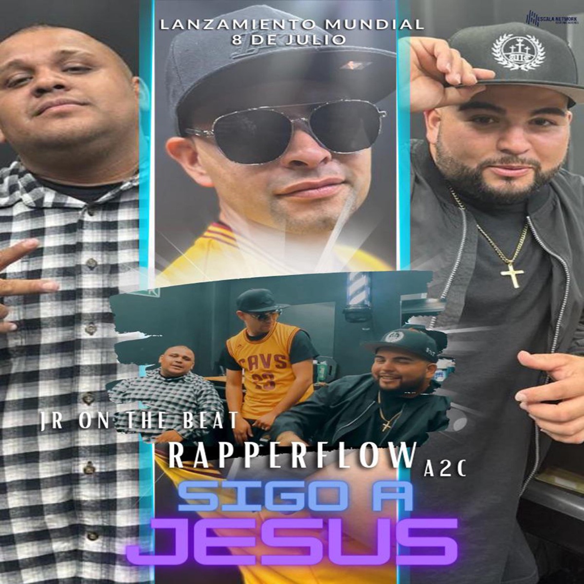 Sigo a Jesús (feat. A2c & Junior On The Beat) - Single by RapperFlow album cover