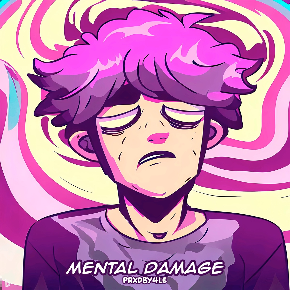 Mental Damage - Single by prxdby4le album cover