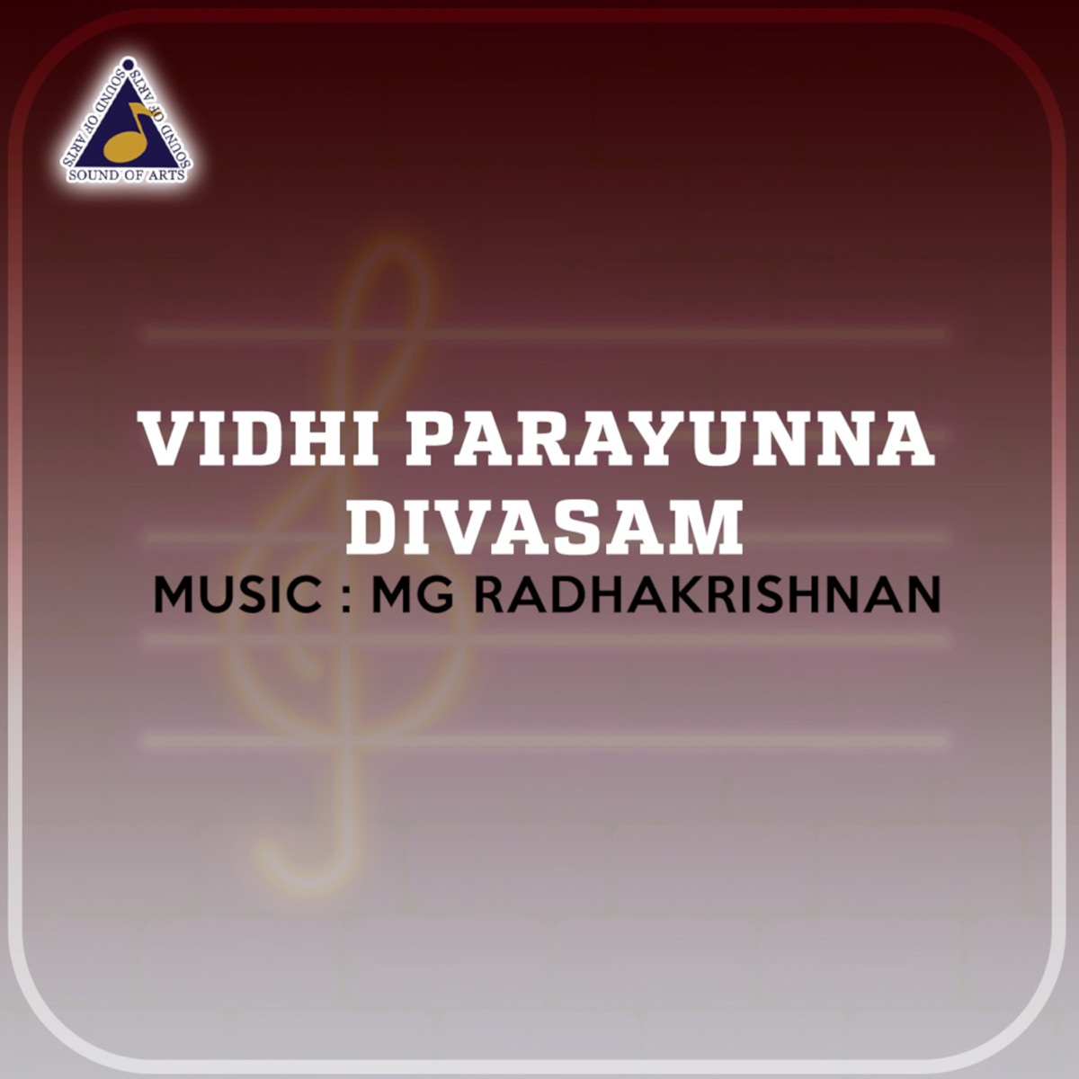 Vidhi Parayunna Divasam - Single by Chunakkara Ramankutty & M. G. Radhakrishnan album cover