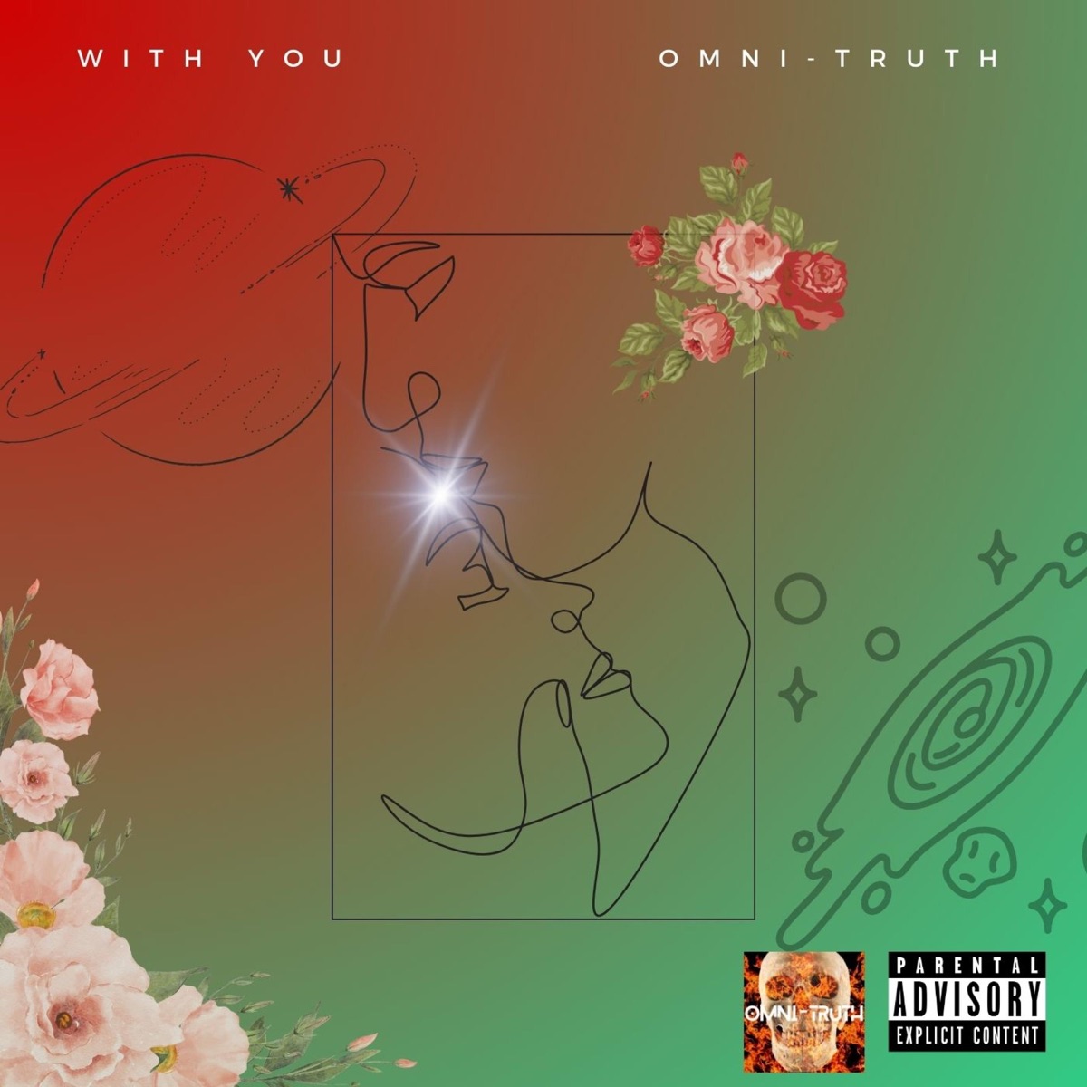 With You - Single by Aztec Fibonacci album cover