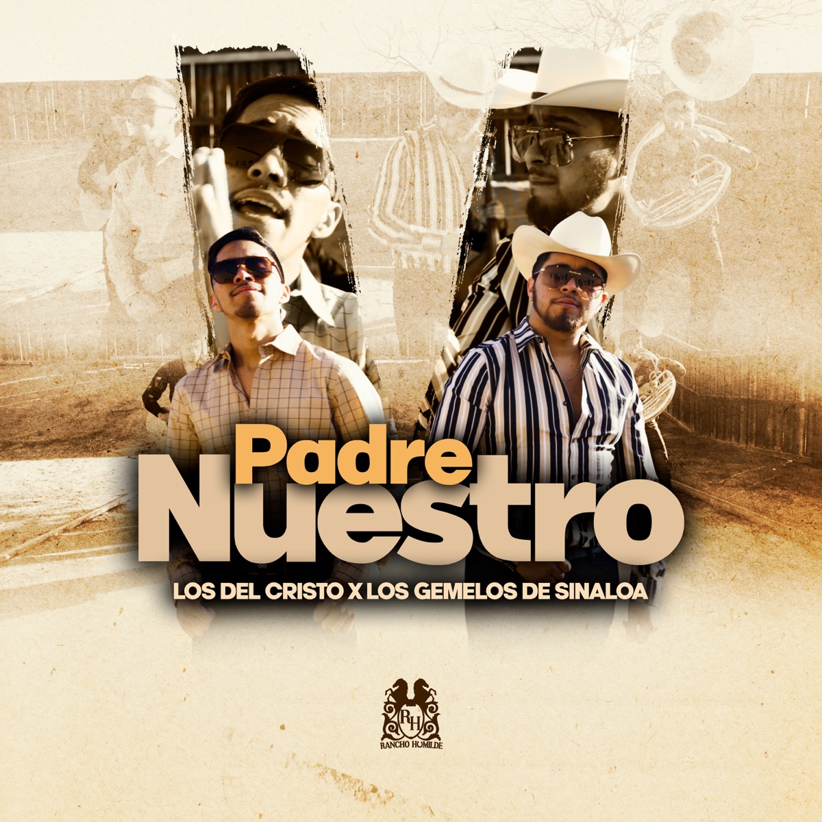 Padre Nuestro - Single by Los Del Cristo & Los Gemelos De Sinaloa album cover