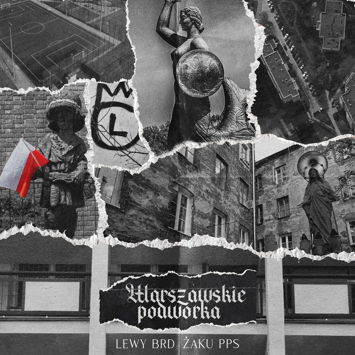 Warszawskie Podwórka (feat. PEDRO) - Single by Lewy BRD, Żaku PPS & Ciemna Strefa album cover