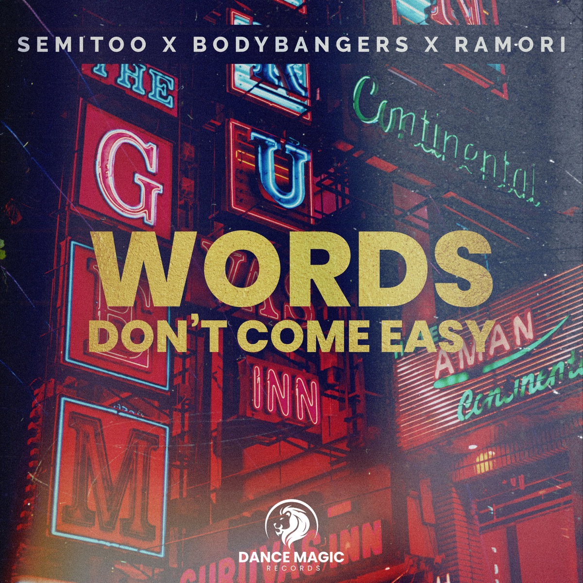 Words Don't Come Easy - Single by Semitoo, Bodybangers & Ramori album cover