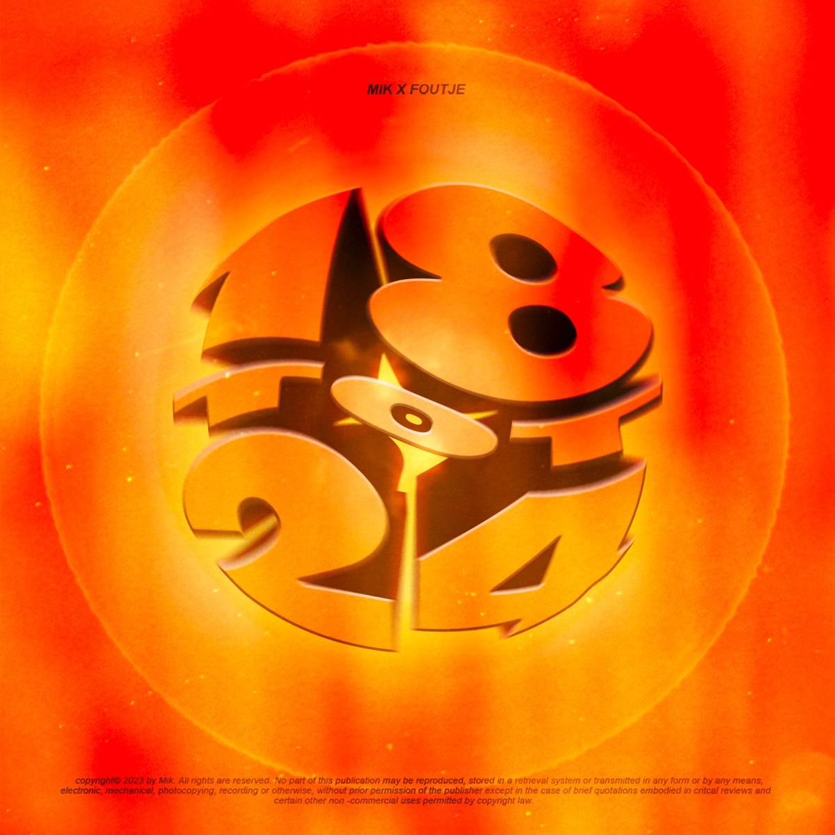 18 Tot 24 - Single by Mik & Foutje album cover