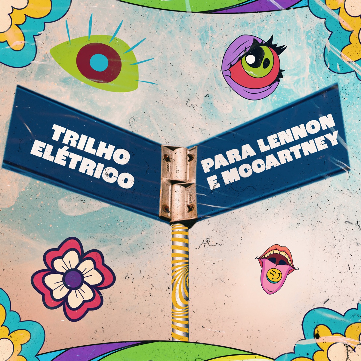 Para Lennon e McCartney (feat. Vanderlei Silva) - Single by Trilho Elétrico album cover