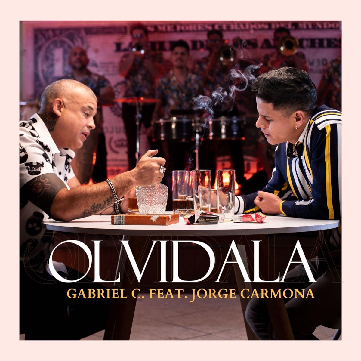 OLVIDALA (feat. jorge carmona) - Single by Gabriel C album cover