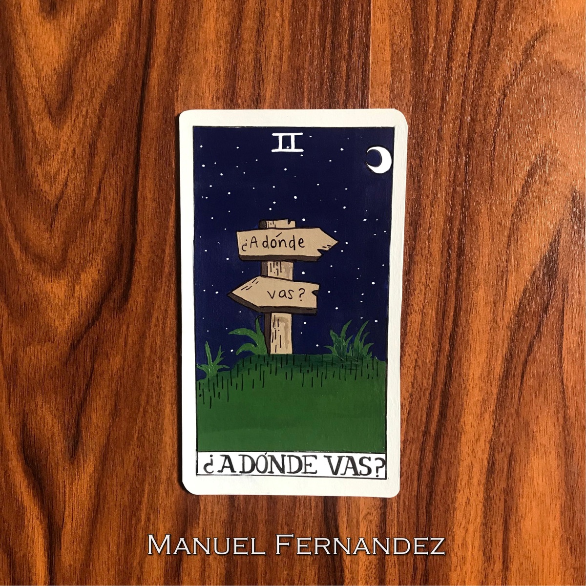 ¿Adónde vas? - Single by Manuel Fernandez album cover