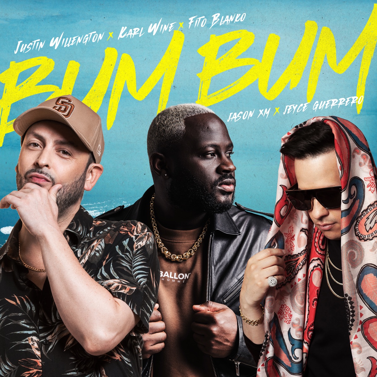 Bum Bum - Single by Karl Wine, Justin Wellington & Fito Blanko album cover