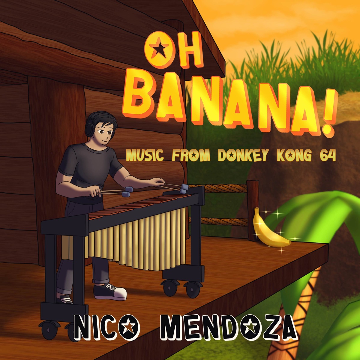 Oh Banana (Music from Donkey Kong 64) by Nico Mendoza album cover