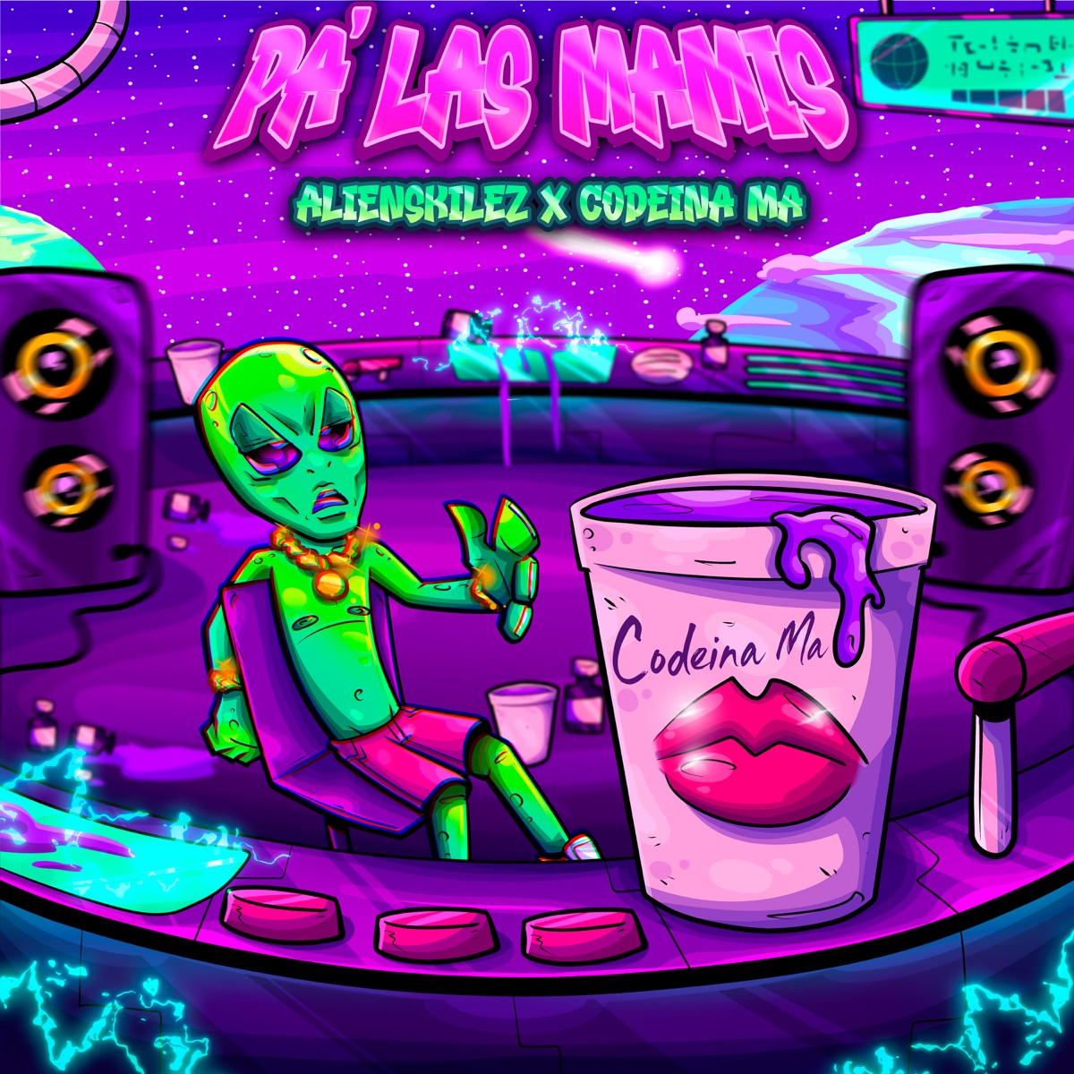 Pa las Mamis' (feat. ALIENSKILEZ) - EP by Codeina ma album cover