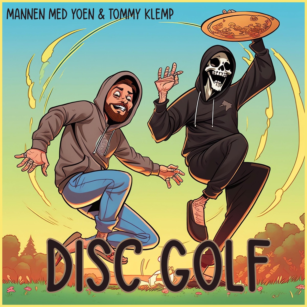Disc Golf (feat. Tommy Klemp) - Single by Mannen Med Yoen album cover