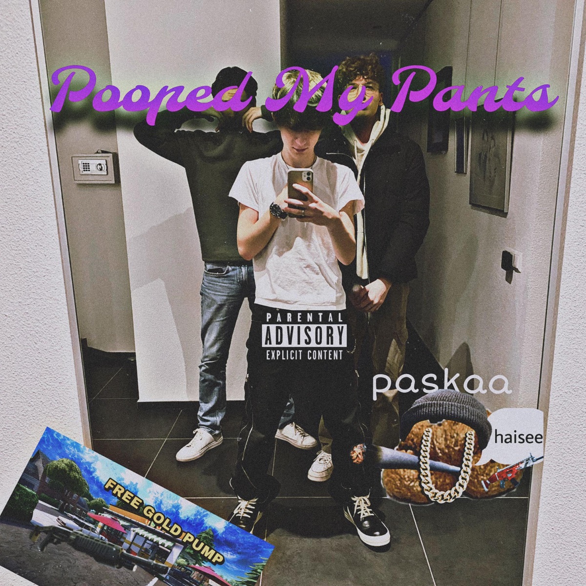 Pooped My Pants - Single by Jahhseha, CRXPT & Vranc album cover