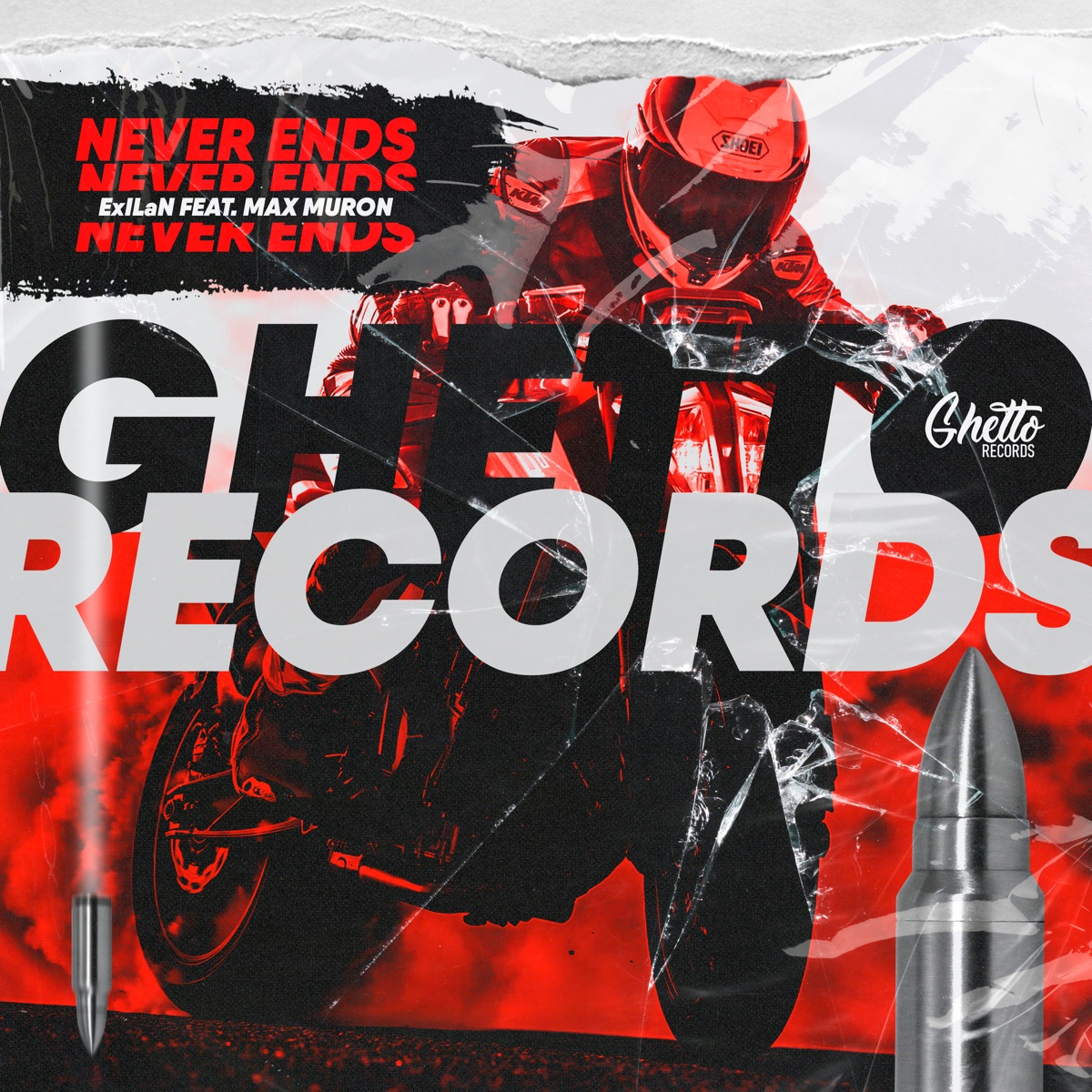 Never Ends (feat. Max Muron) - Single by Exilan album cover