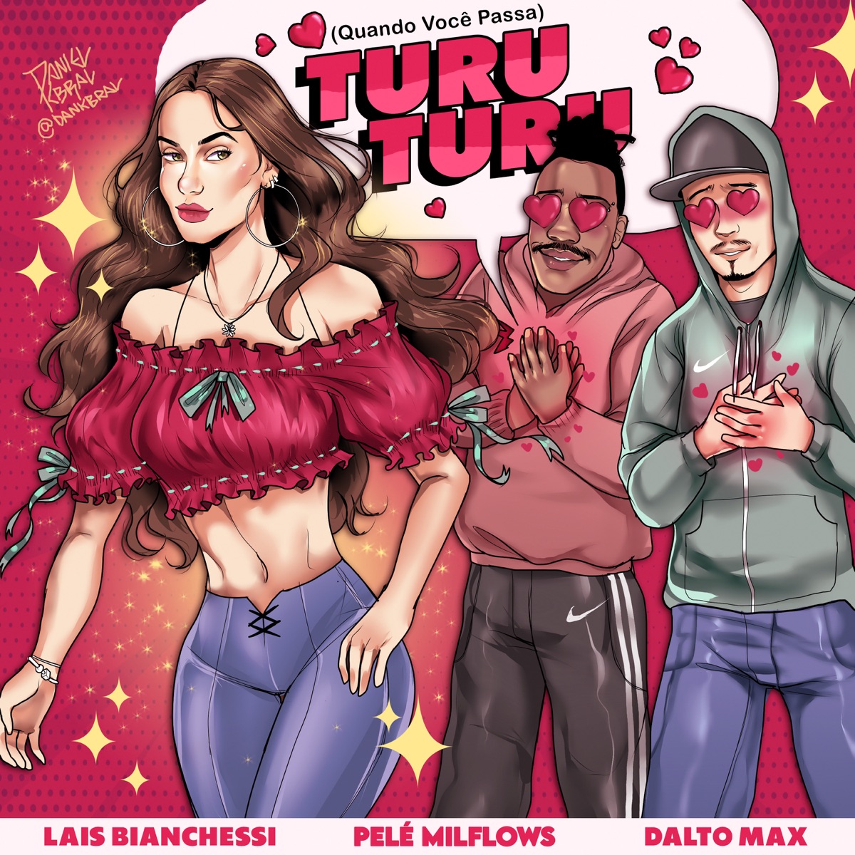 Quando Você Passa (Turu Turu) - Single by Dalto Max, Lais Bianchessi & Pelé MilFlows album cover