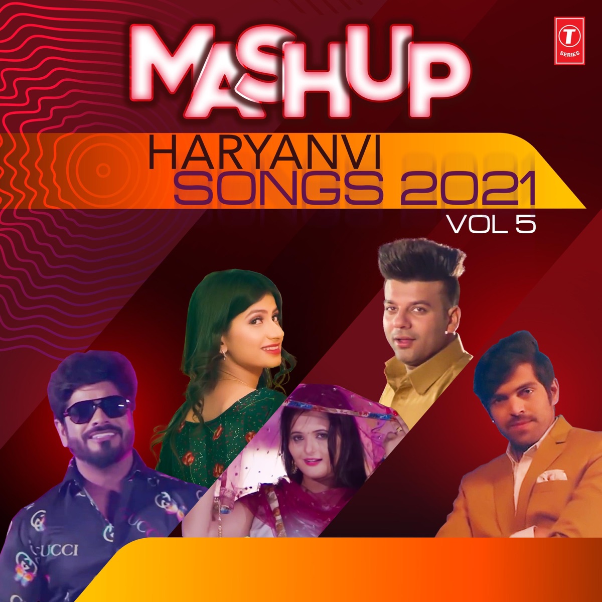Mashup Haryanvi Songs 2021, Vol. 5 - Single by Uk Haryanvi, Masoom Sharma, Vishvajeet Choudhary & Subhash Foji album cover