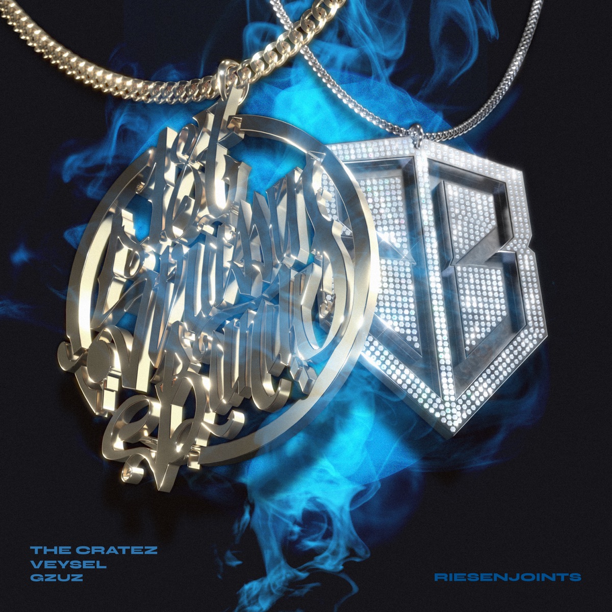 Riesenjoints - Single by Gzuz, Veysel & The Cratez album cover