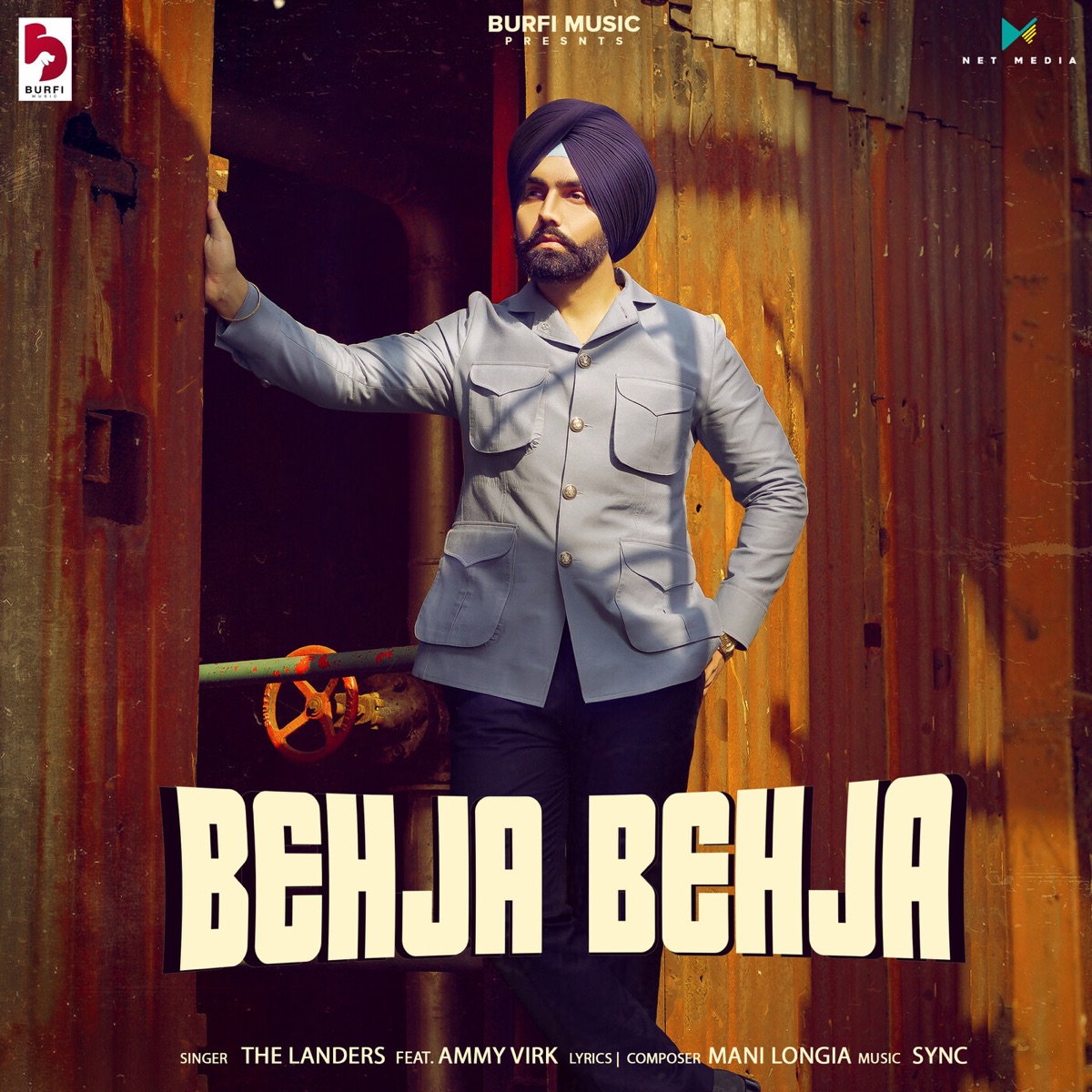 Behja Behja (feat. Ammy Virk) - Single by The Landers album cover