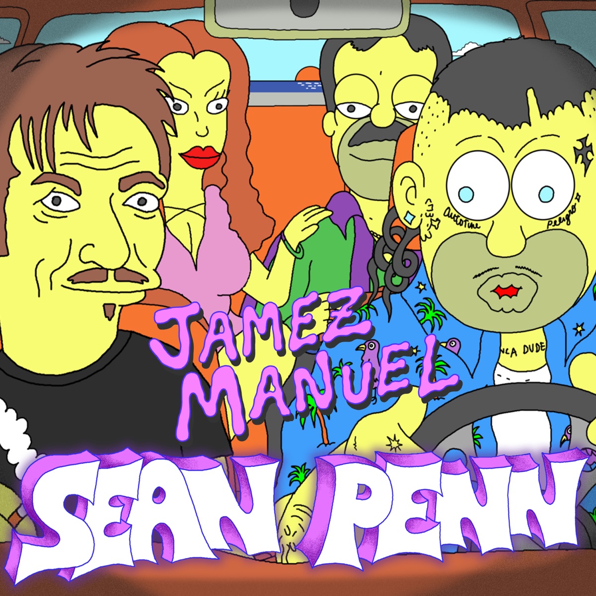 Sean Penn - Single by Jamez Manuel album cover