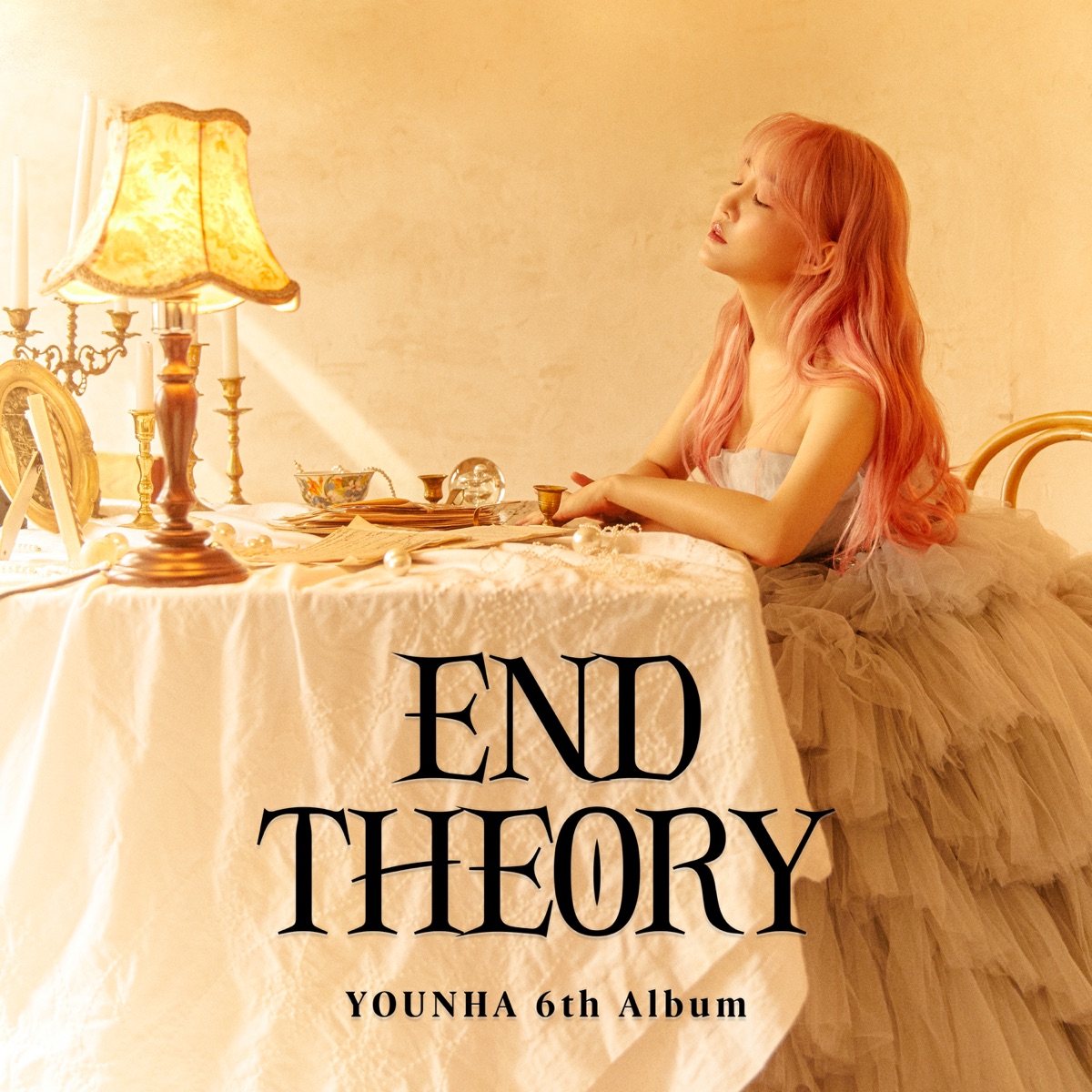 YOUNHA 6th Album 'END THEORY' by Younha album cover