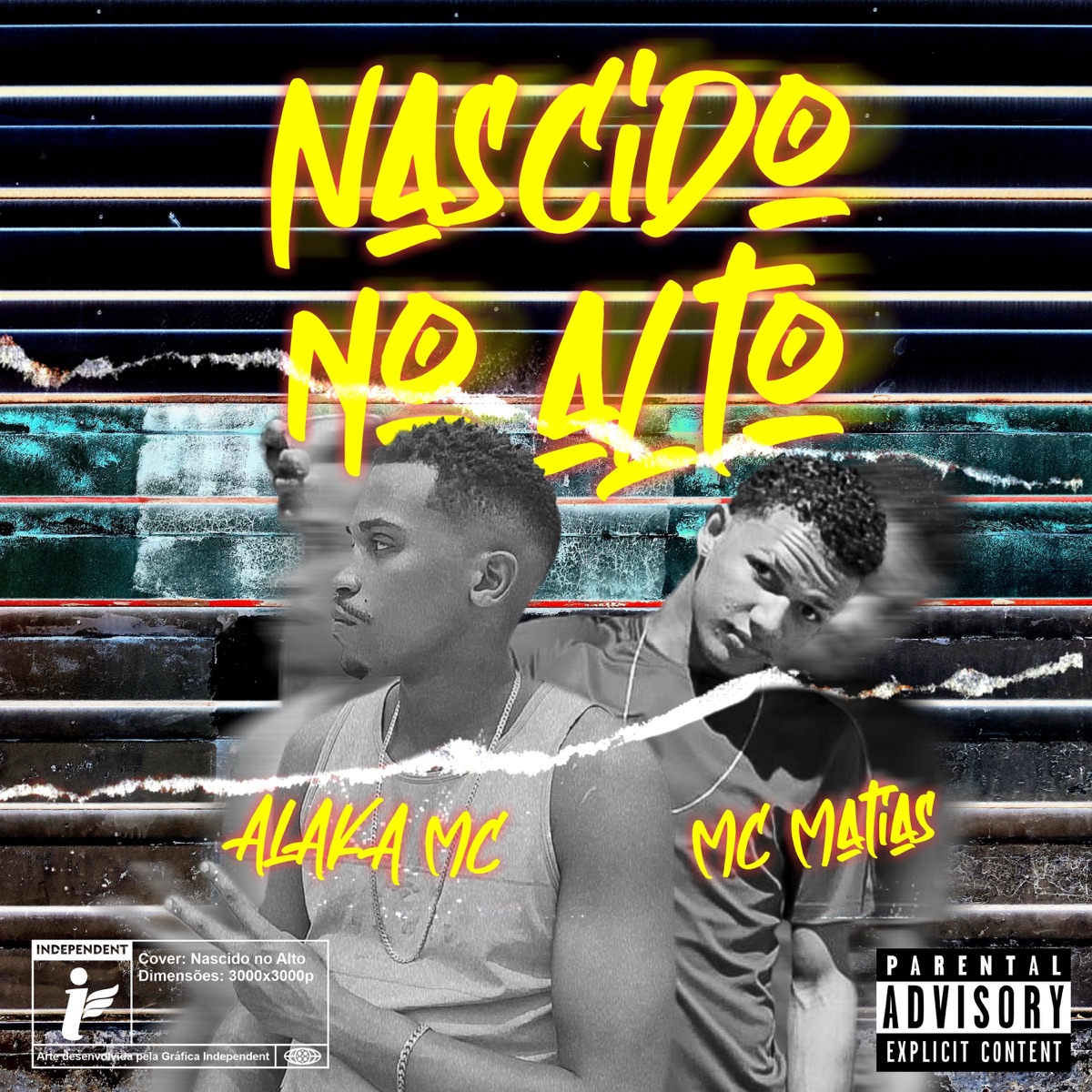 Nascido no Alto (feat. MC Matias) - Single by ALAKAMC album cover