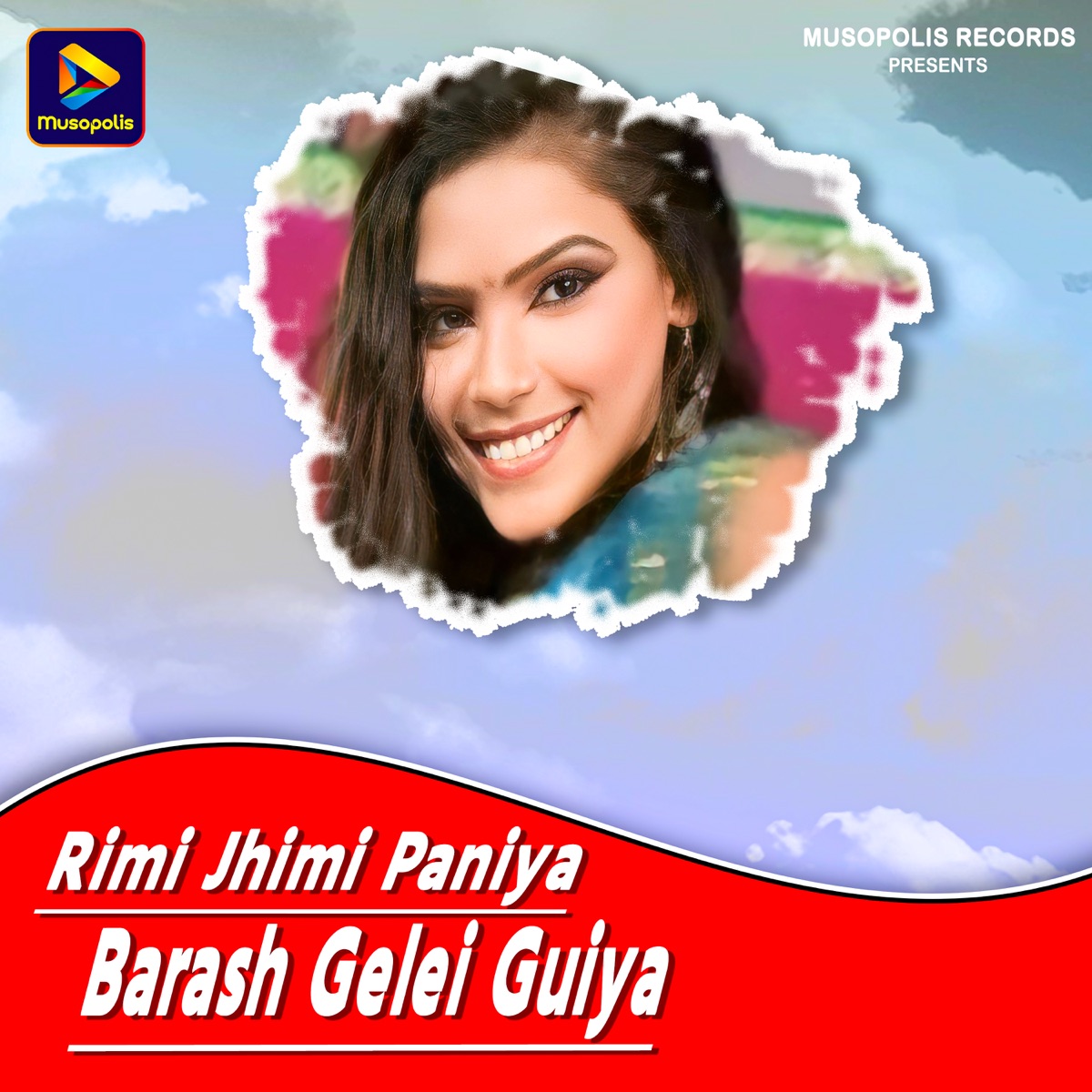 Rimi Jhimi Paniya Barash Gelei Guiya - Single by Pawan Roy album cover