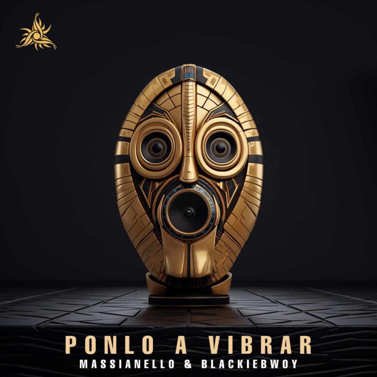 Ponlo a Vibrar (Radio Edit) - Single by Massianello & BLACKIEBWOY album cover