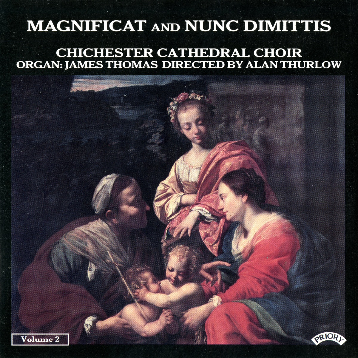 Magnificat & Nunc Dimittis, Vol. 2 by Chichester Cathedral Choir, James Thomas & Alan Thurlow album cover