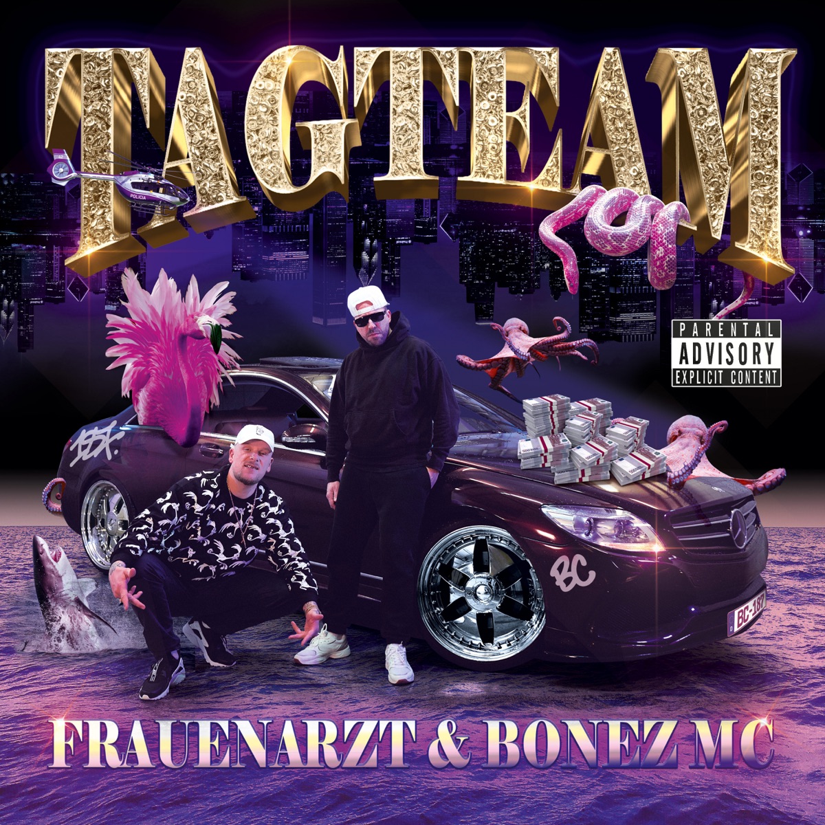 TAG TEAM - Single by Frauenarzt & Bonez MC album cover