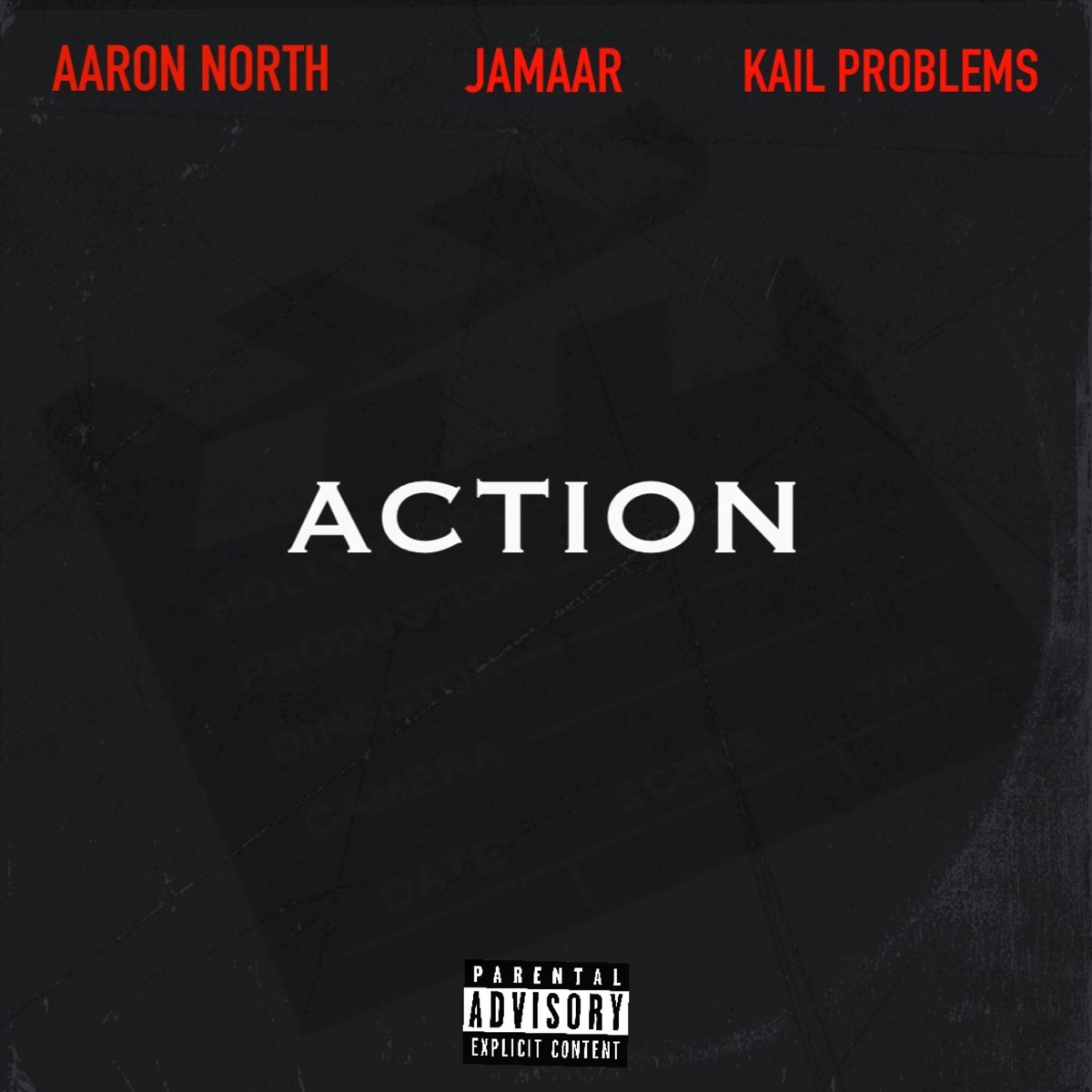 Action - Single by Jamaar, Aaron North & Kail Problems album cover