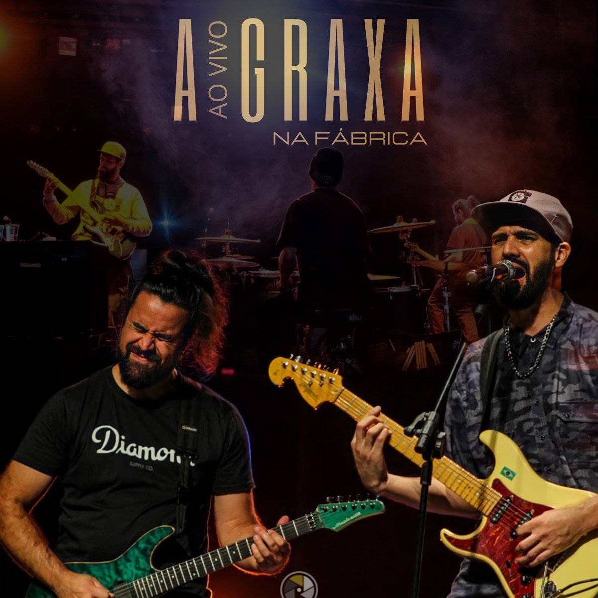 Ao Vivo na Fábrica by A Graxa album cover