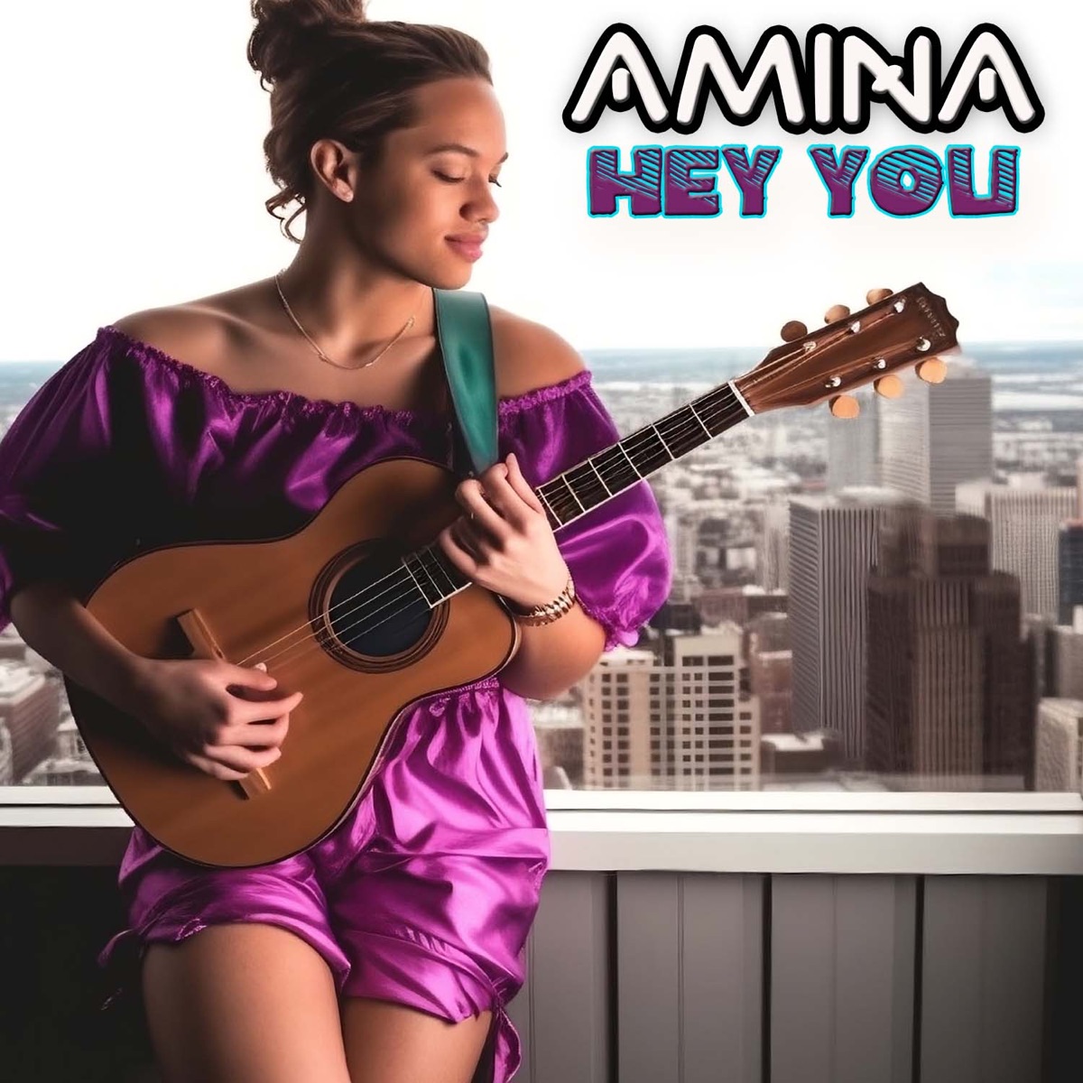 Hey You - Single by Amina album cover