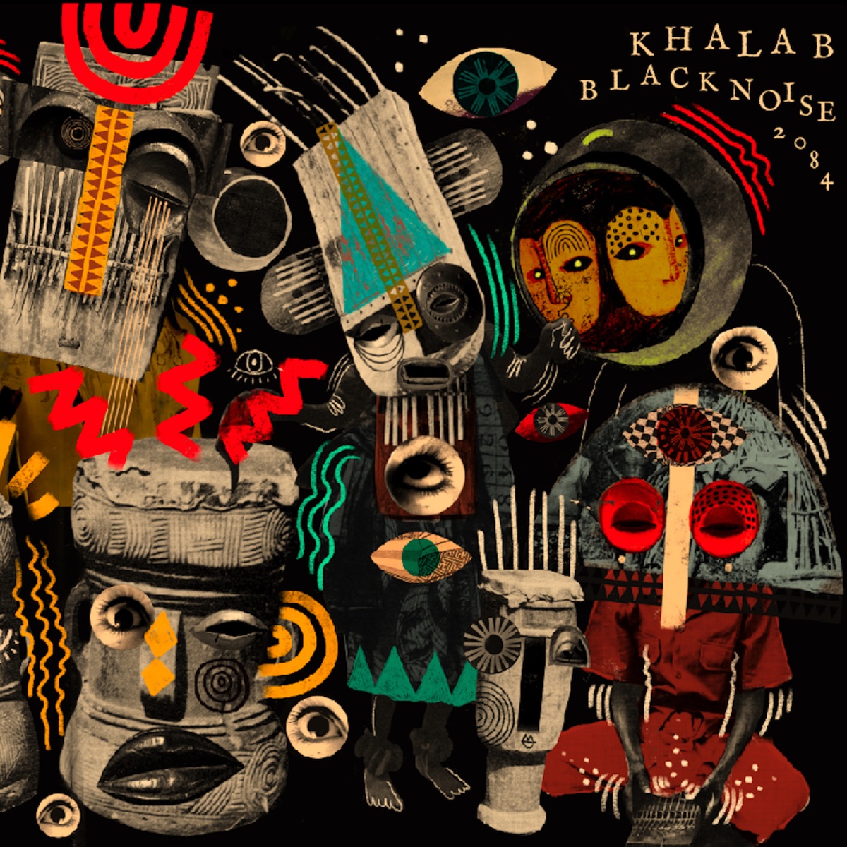 Black Noise 2084 by Khalab album cover