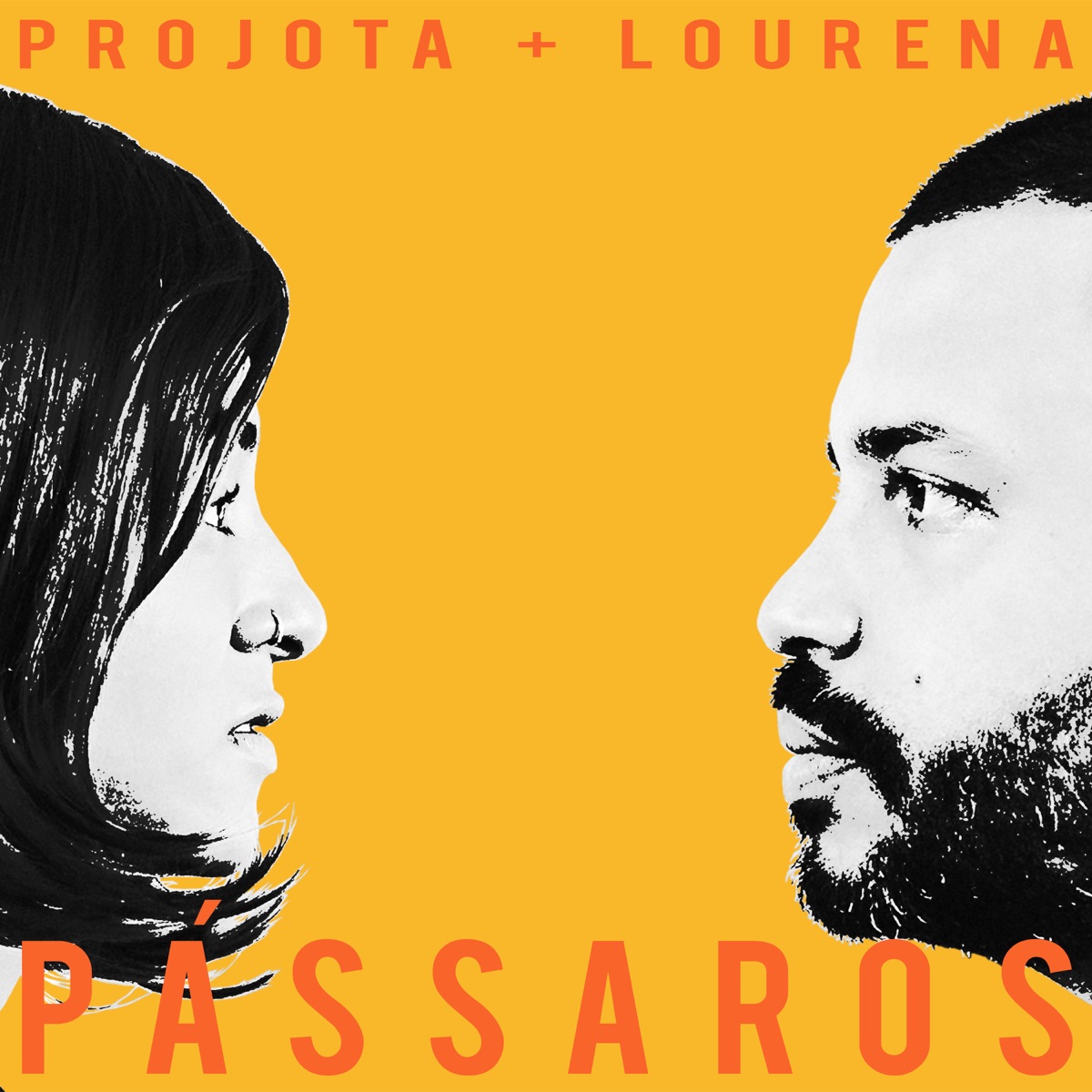 Pássaros - Single by Projota & Lourena album cover