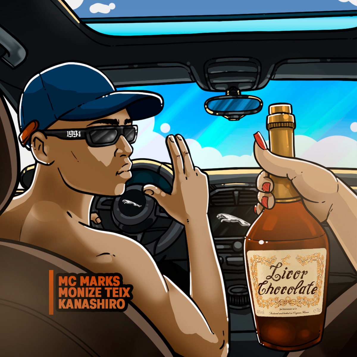 Licor Chocolate - Single by MC Marks, Monize Teix & KANASHIRO album cover