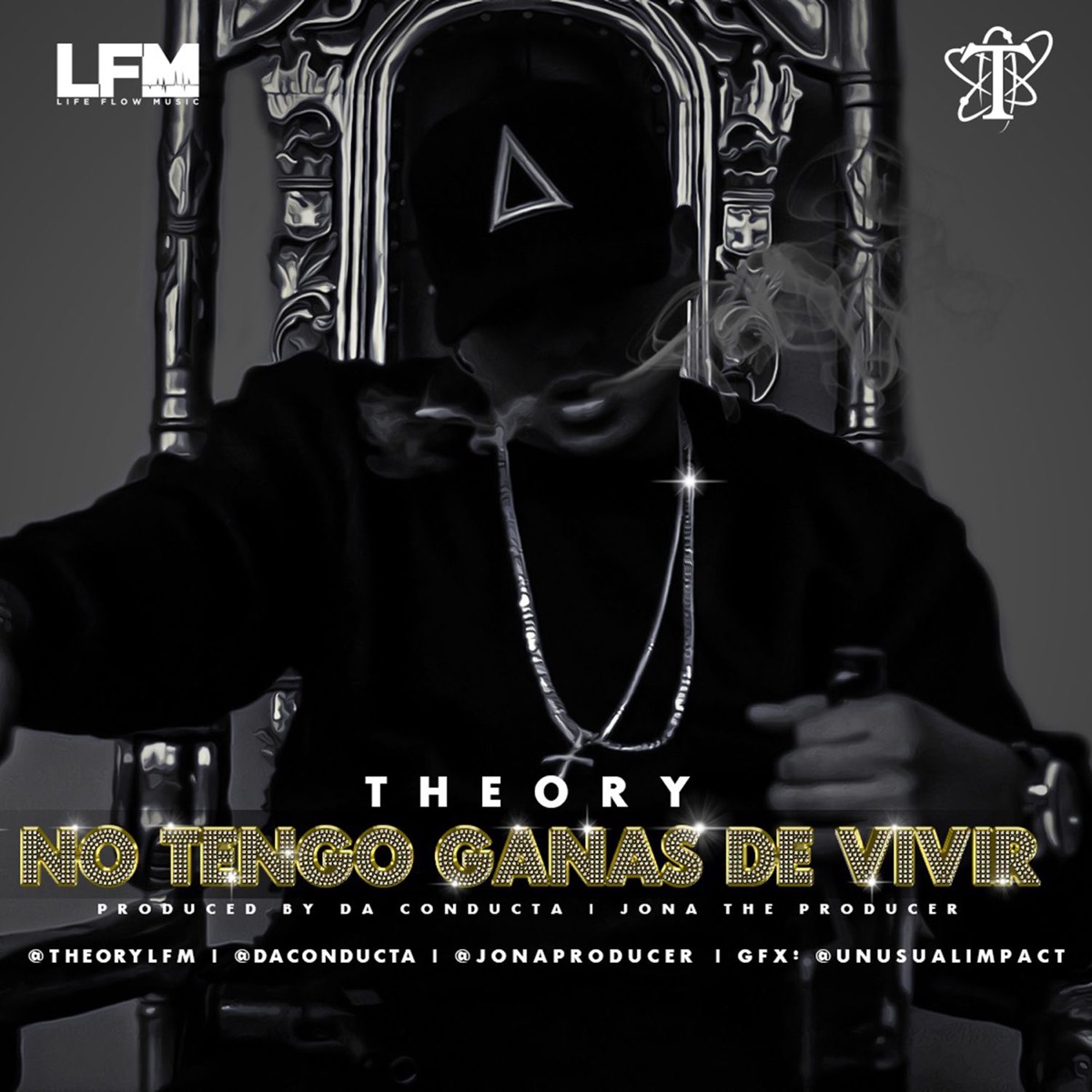 No Tengo Ganas de Vivir - Single by Theory album cover