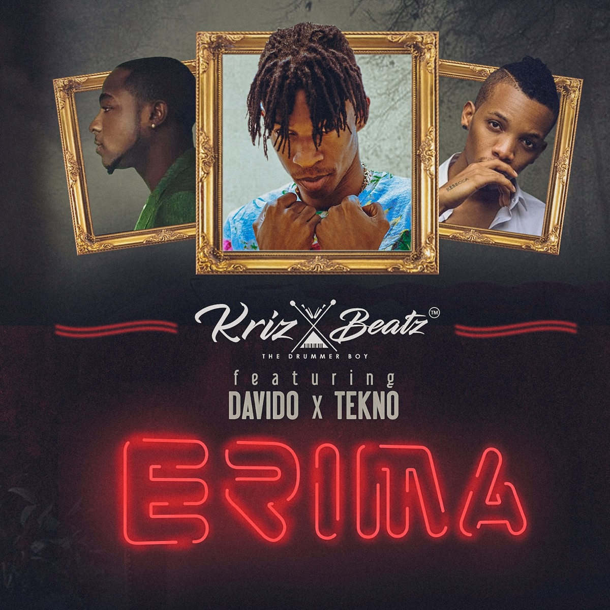 Erima (feat. Davido & Tekno) - Single by Krizbeatz album cover