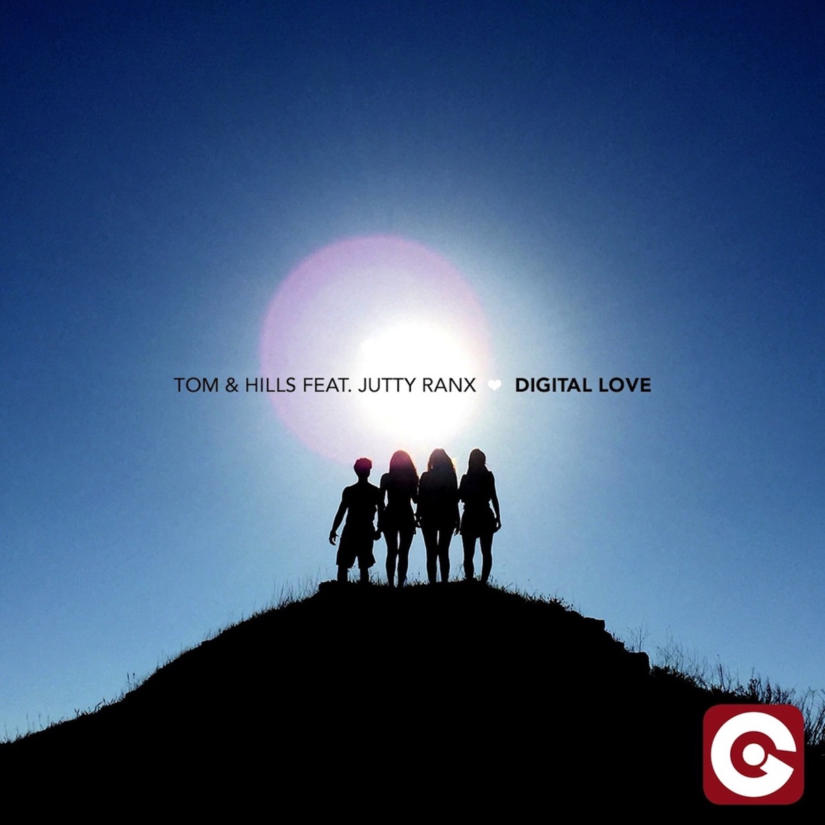 Digital Love (feat. Jutty Ranx) by Tom & Hills album cover