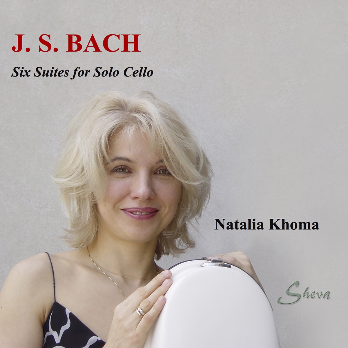 Bach: 6 Suites for Solo Cello by Natalia Khoma album cover