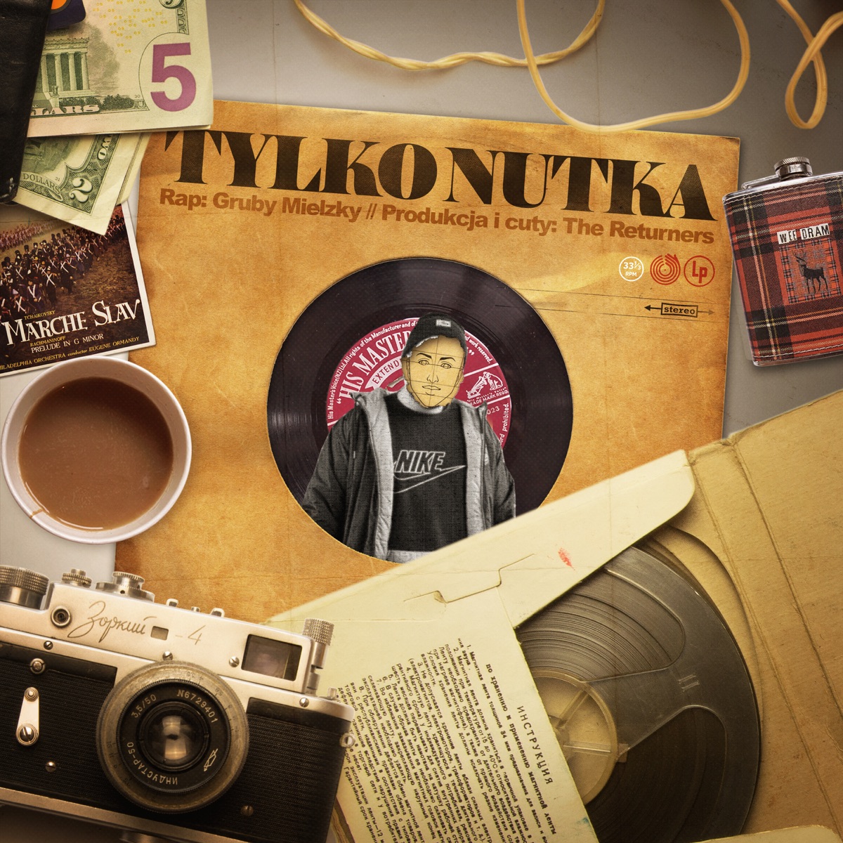 Tylko Nutka - Single by Gruby Mielzky album cover