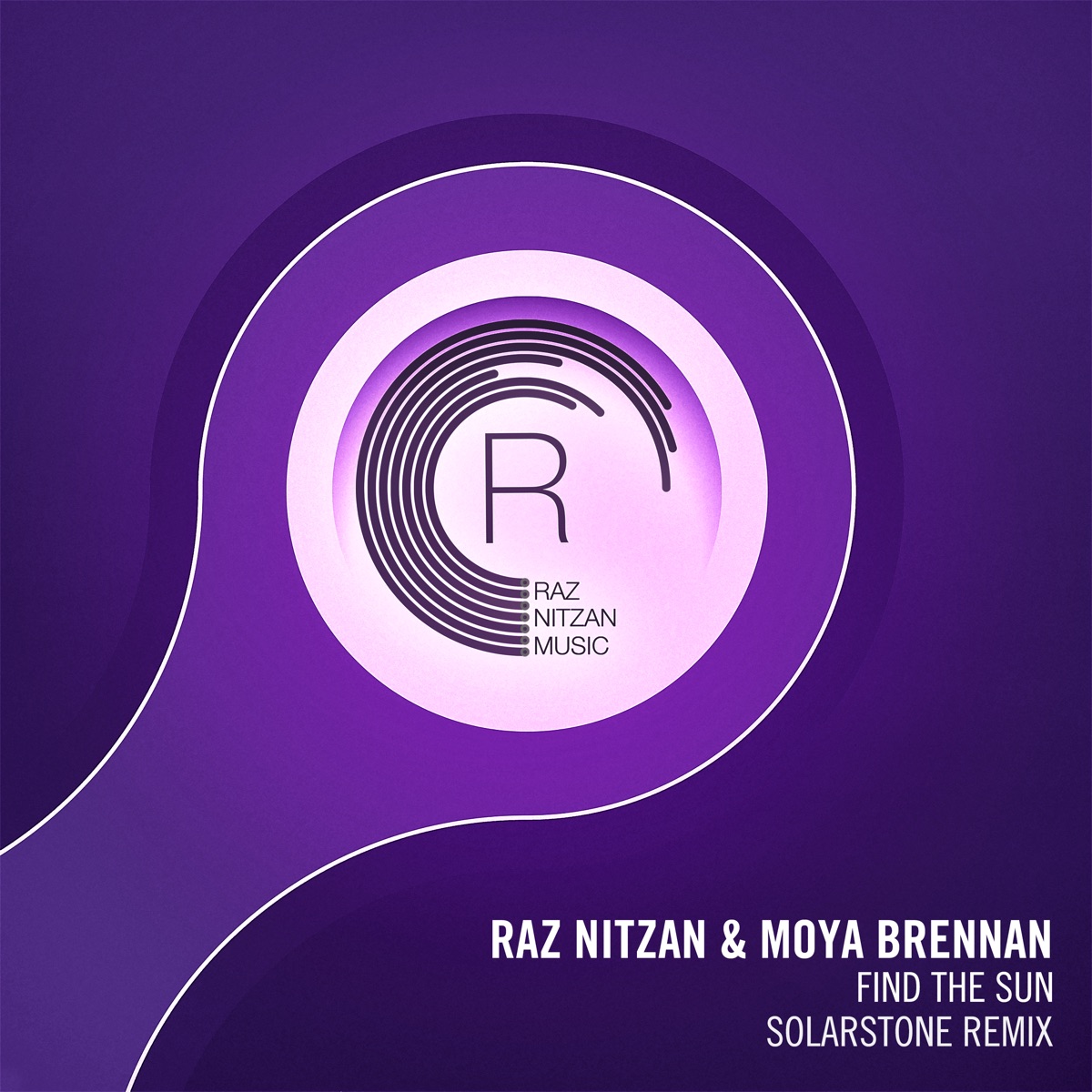 Find the Sun (Solarstone Remix) - Single by Raz Nitzan & Moya Brennan album cover