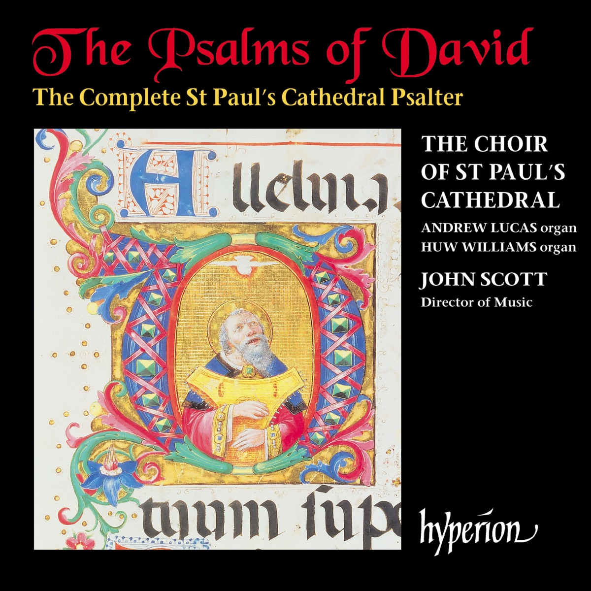 The Psalms of David by John Scott & St Paul's Cathedral Choir album cover