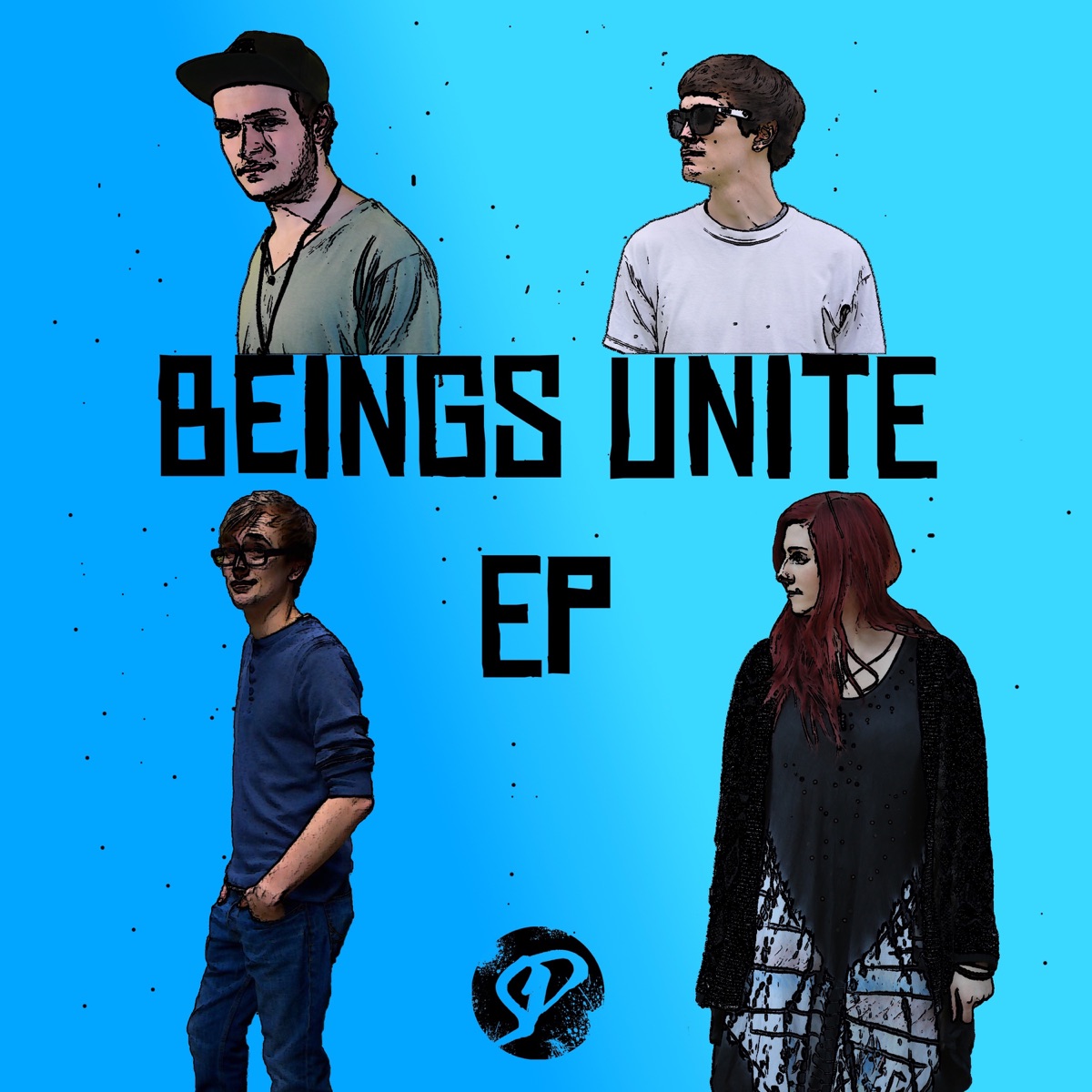 Beings Unite EP by AFF1N1TY, Ashley Apollodor, Beatcore & Mr. Welch album cover