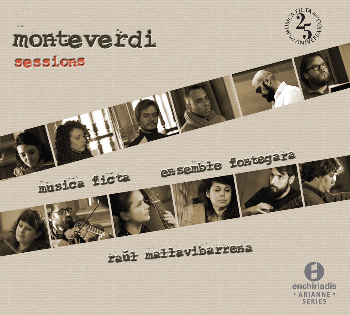 Monteverdi Sessions by Musica Ficta, Raul Mallavibarrena & Ensemble Fontegara album cover