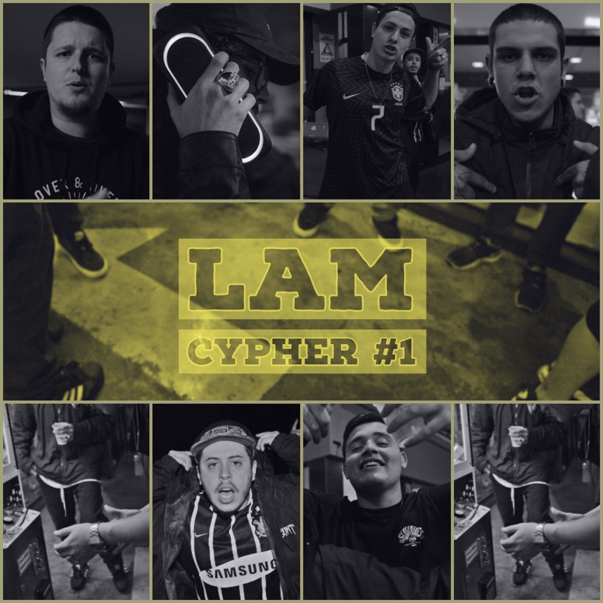 Lam Cypher #1 - Single by F.G.K, Nagazaki, B-Gud, Guzz & Alano Mc album cover