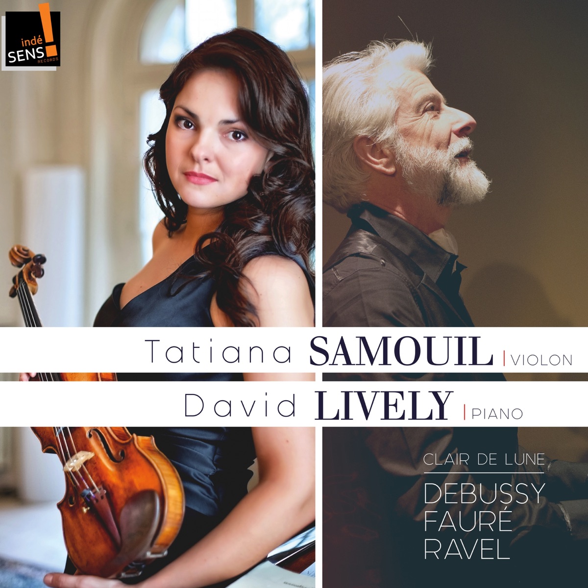 Debussy, Fauré, Ravel: Clair de lune by Tatiana Samouil & David Lively album cover