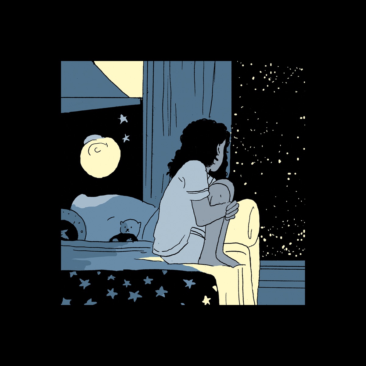 Girl with the Dark Hair - Single by kevatta album cover