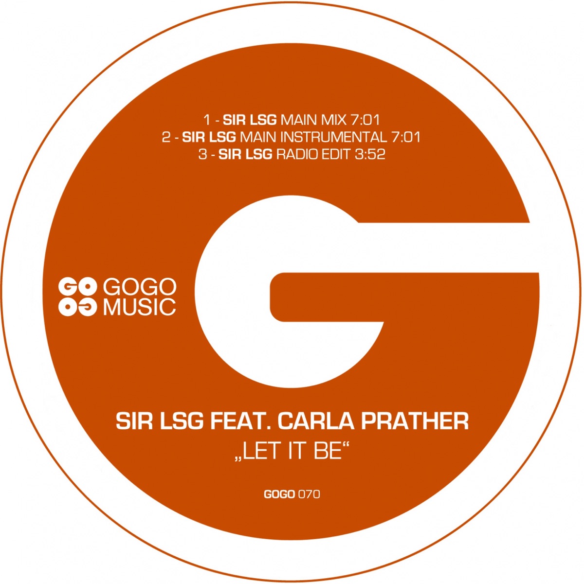 Let It Be (feat. Carla Prather) - Single by Sir LSG album cover